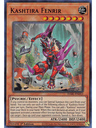 Kashtira Fenrir - DABL-EN012 - Ultra Rare