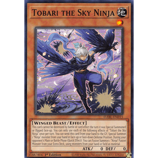 Tobari the Sky Ninja - DABL-EN015 - Common