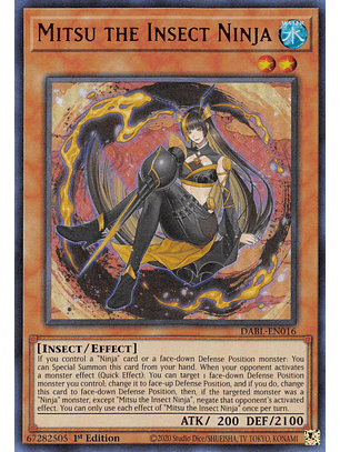 Mitsu the Insect Ninja - DABL-EN016 - Ultra Rare