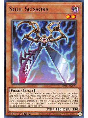 Soul Scissors - DABL-EN029 - Common
