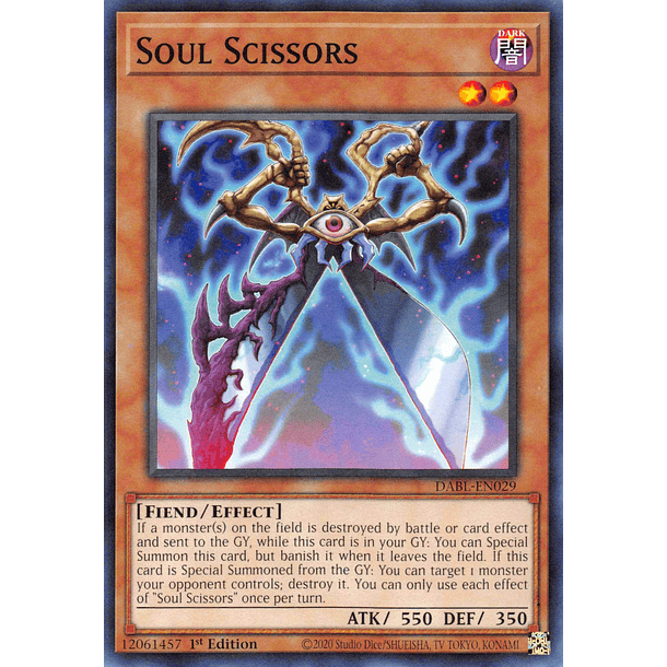 Soul Scissors - DABL-EN029 - Common