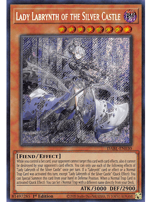 Lady Labrynth of the Silver Castle - DABL-EN030 - Secret Rare
