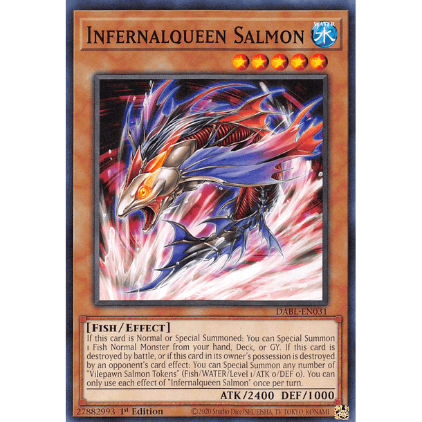 Infernalqueen Salmon - DABL-EN031 - Common