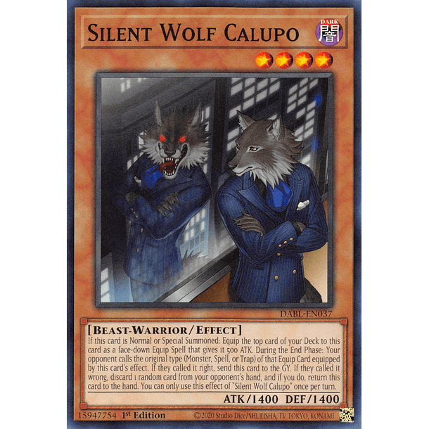 Silent Wolf Calupo - DABL-EN037 - Common