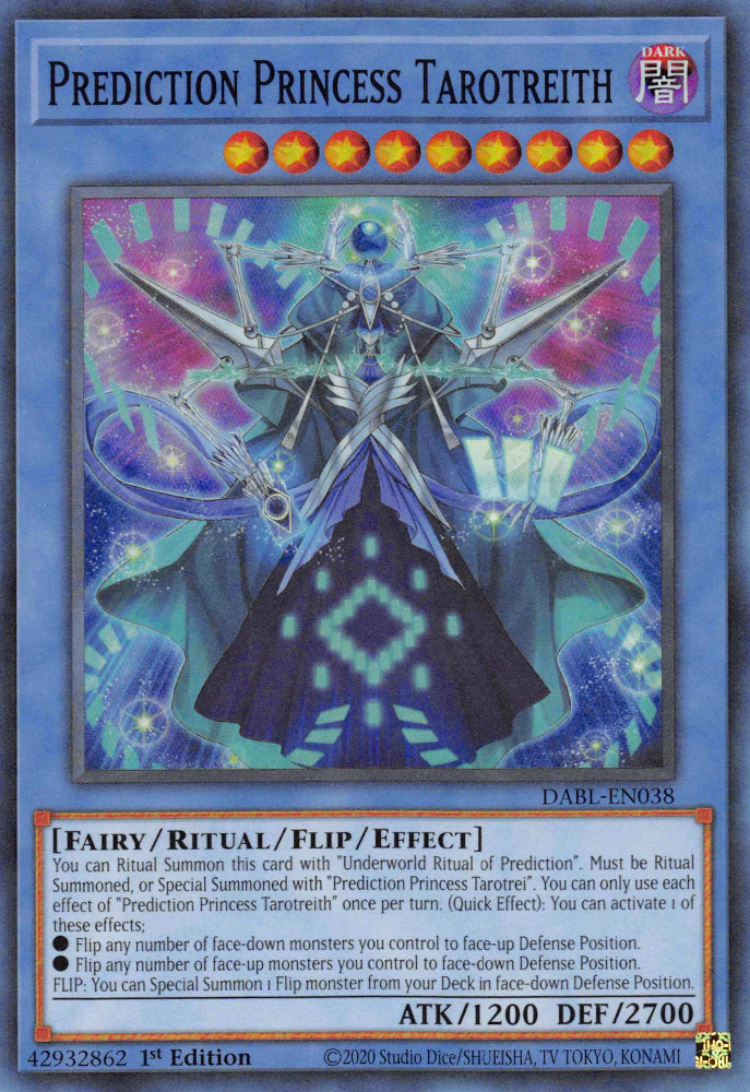 Prediction Princess Tarotreith - DABL-EN038 - Super Rare 1