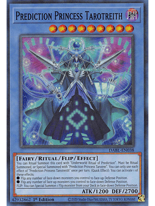 Prediction Princess Tarotreith - DABL-EN038 - Super Rare