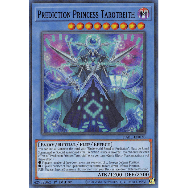 Prediction Princess Tarotreith - DABL-EN038 - Super Rare