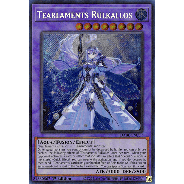 Tearlaments Rulkallos - DABL-EN039 - Secret Rare 