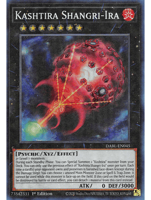 Kashtira Shangri-Ira - DABL-EN045 - Super Rare 