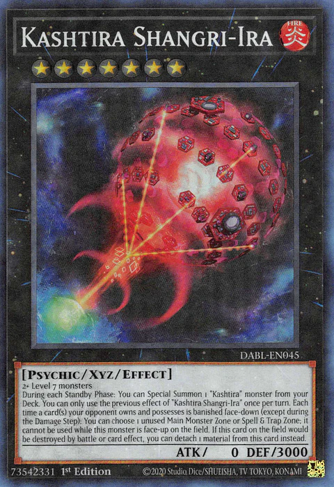 Kashtira Shangri-Ira - DABL-EN045 - Super Rare 