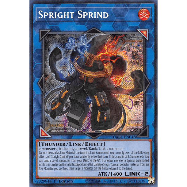 Spright Sprind - DABL-EN048 - Secret Rare 