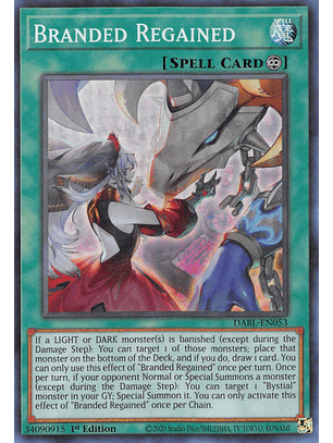 Branded Regained - DABL-EN053 - Super Rare 