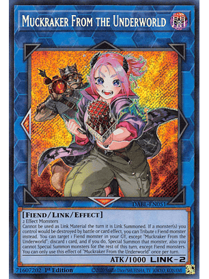 Muckraker From the Underworld - DABL-EN051 - Secret Rare
