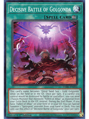 Decisive Battle of Golgonda - DABL-EN054 - Common