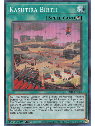 Kashtira Birth - DABL-EN060 - Super Rare 