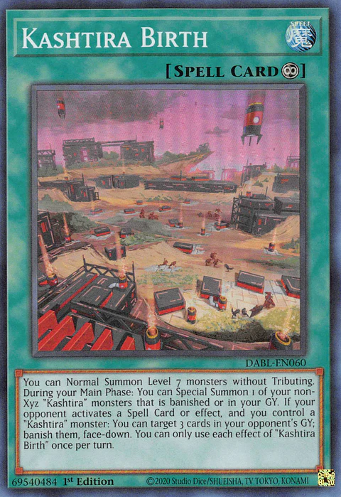 Kashtira Birth - DABL-EN060 - Super Rare 