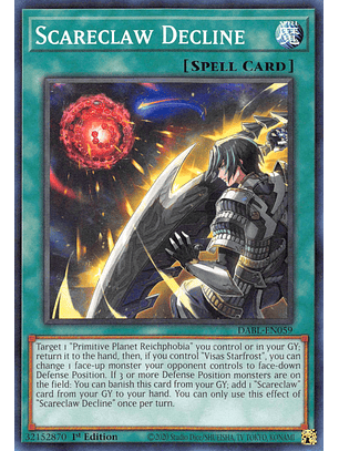 Scareclaw Decline - DABL-EN059 - Common 
