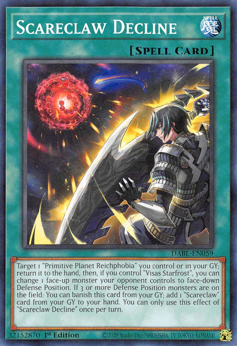 Scareclaw Decline - DABL-EN059 - Common 