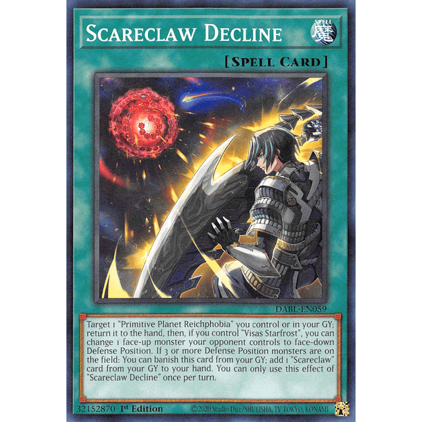 Scareclaw Decline - DABL-EN059 - Common 