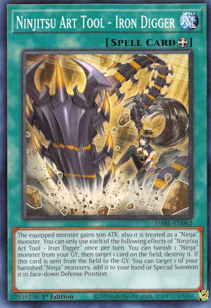 Ninjitsu Art Tool - Iron Digger - DABL-EN062 - Common 1