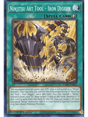 Ninjitsu Art Tool - Iron Digger - DABL-EN062 - Common