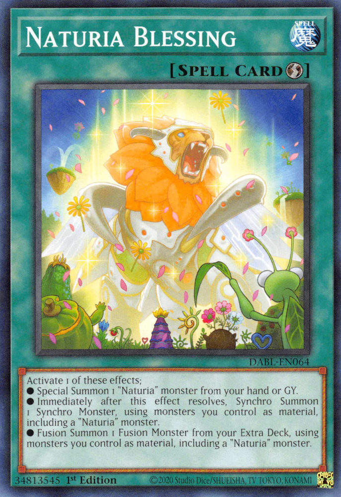 Naturia Blessing - DABL-EN064 - Common 1