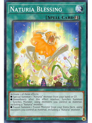 Naturia Blessing - DABL-EN064 - Common