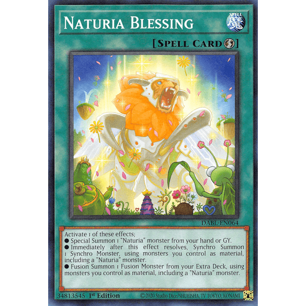 Naturia Blessing - DABL-EN064 - Common