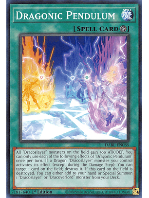 Dragonic Pendulum - DABL-EN065 - Common