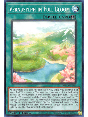 Vernusylph in Full Bloom - DABL-EN066 - Common