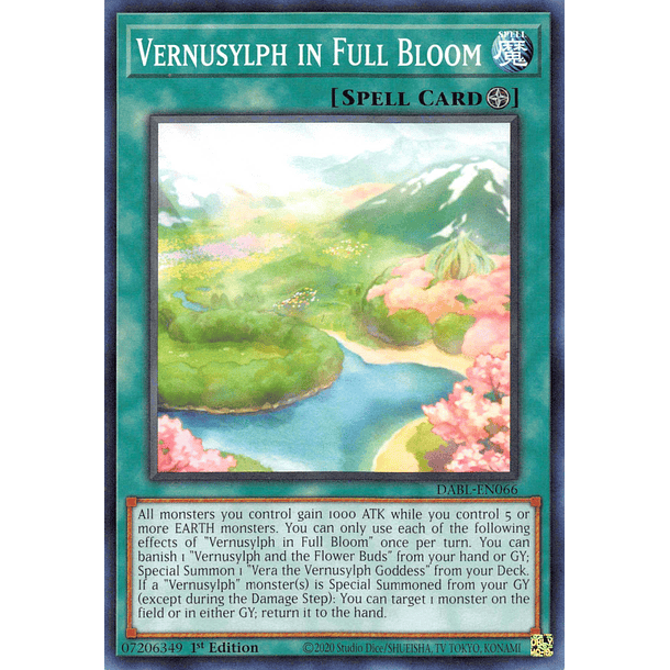 Vernusylph in Full Bloom - DABL-EN066 - Common