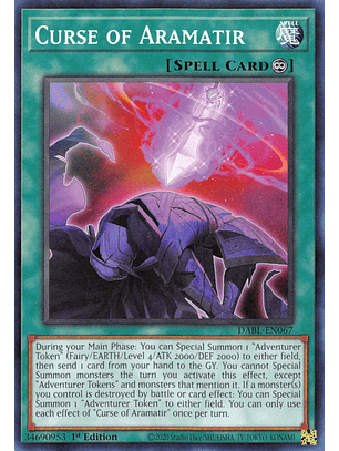 Curse of Aramatir - DABL-EN067 - Common