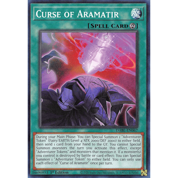 Curse of Aramatir - DABL-EN067 - Common