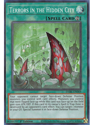 Terrors in the Hidden City - DABL-EN069 - Super Rare