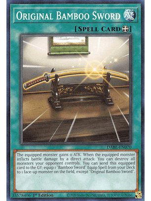 Original Bamboo Sword - DABL-EN070 - Common