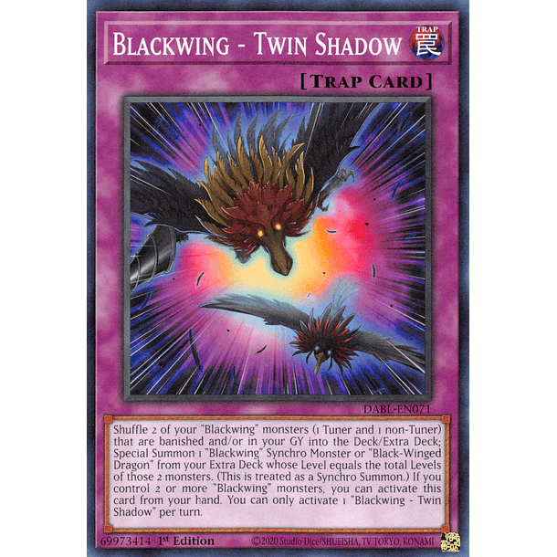 Blackwing - Twin Shadow - DABL-EN071 - Common