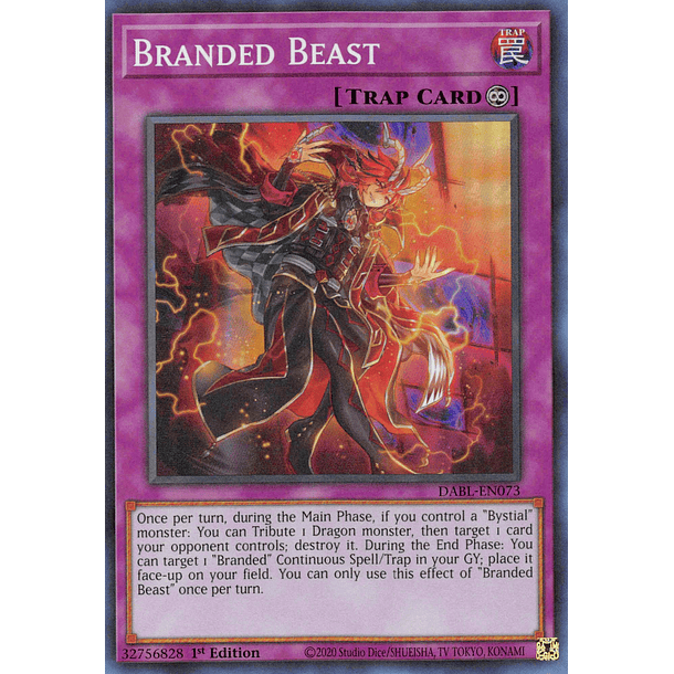 Branded Beast - DABL-EN073 - Super Rare