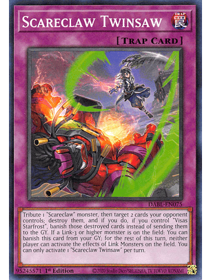 Scareclaw Twinsaw - DABL-EN075 - Common