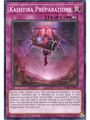 Kashtira Preparations - DABL-EN076 - Common