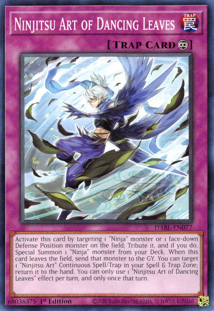 Ninjitsu Art of Dancing Leaves - DABL-EN077 - Common 1
