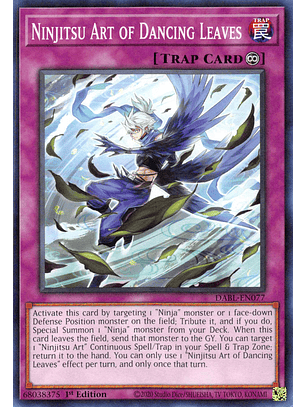 Ninjitsu Art of Dancing Leaves - DABL-EN077 - Common