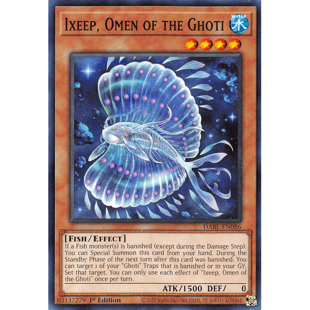 Ixeep, Omen of the Ghoti - DABL-EN086 - Common