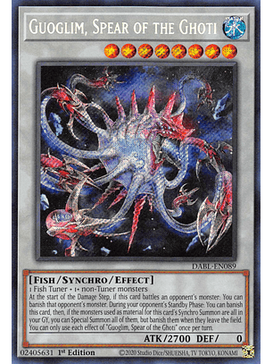 Guoglim, Spear of the Ghoti - DABL-EN089 - Secret Rare