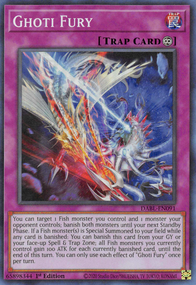 Ghoti Fury - DABL-EN091 - Super Rare 1