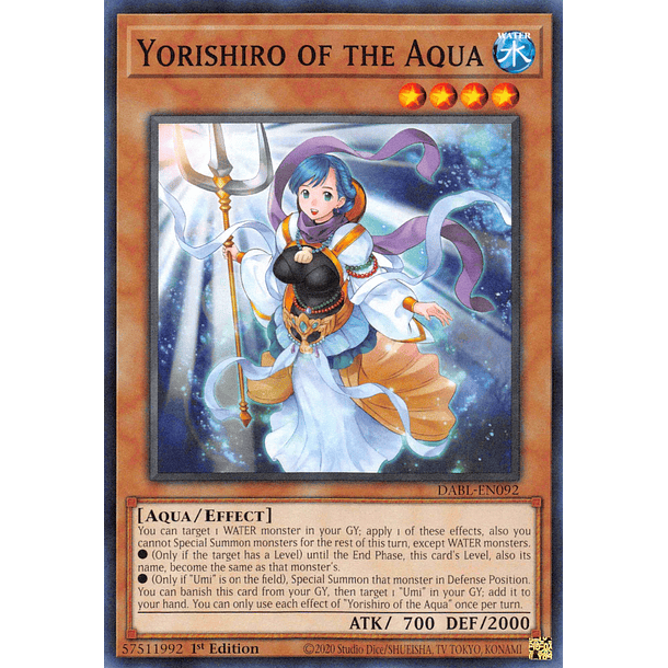 Yorishiro of the Aqua - DABL-EN092 - Common