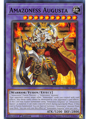 Amazoness Augusta - DABL-EN097 - Common