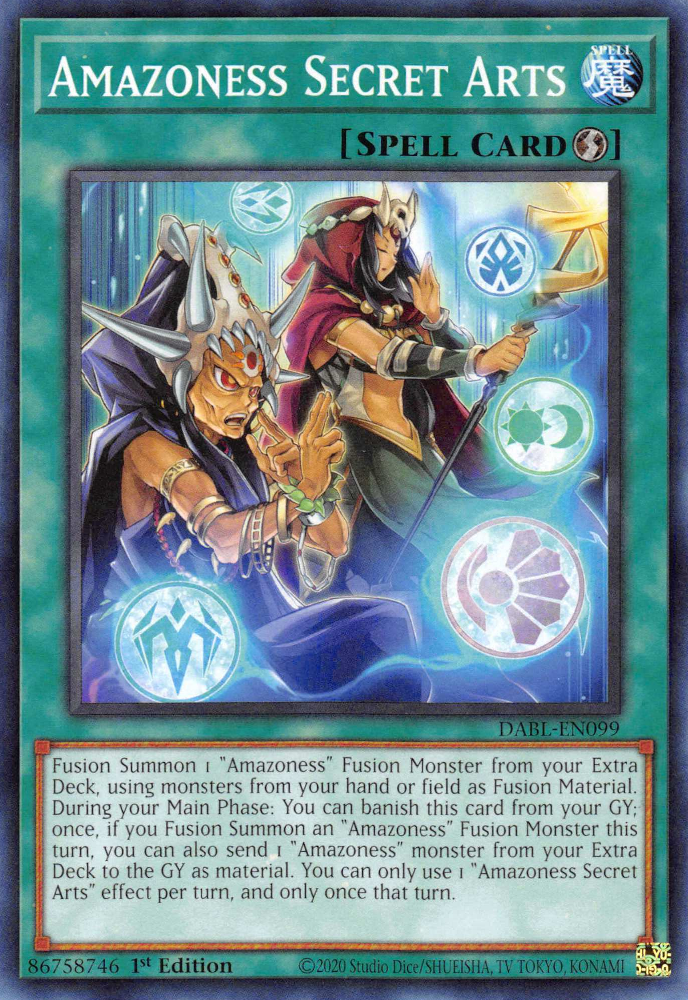 Amazoness Secret Arts - DABL-EN099 - Common 1