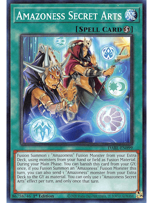 Amazoness Secret Arts - DABL-EN099 - Common