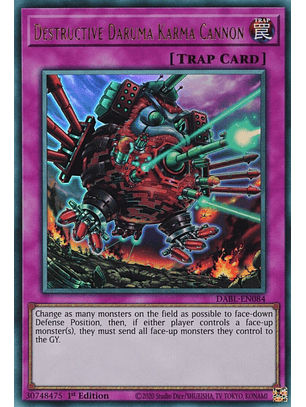 Destructive Daruma Karma Cannon - DABL-EN084 - Ultra Rare