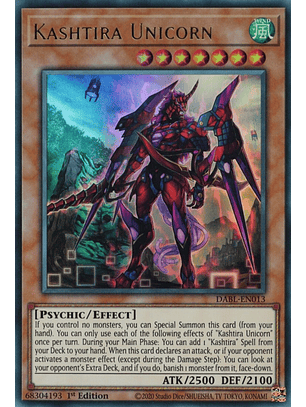 Kashtira Unicorn - DABL-EN013 - Ultra Rare 